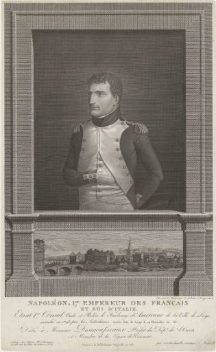 Portrait of Napoleon I Bonaparte