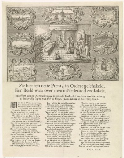 The sleeping peasant of Stolwijk, 1707