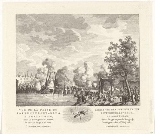 Battle at the Kattenburger Bridge, 30 May 1787