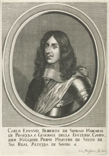 Portrait of Carlo Emanuele Filiberto de Simiana