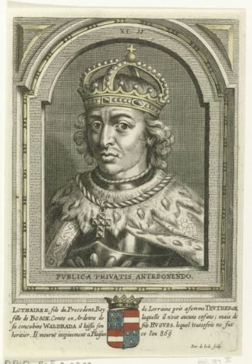 Portrait of Lothair II