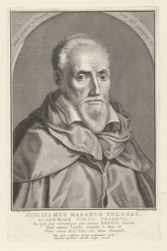 Portrait of the jurist Guilelmus Maranus