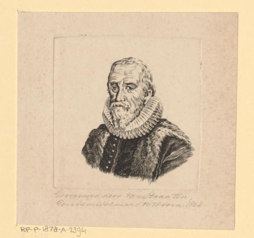 Portrait of Johan van Oldenbarnevelt