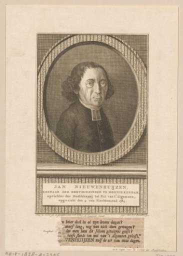 Portrait of Jan Nieuwenhuyzen