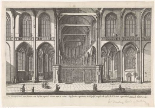 Interior of the New Church in Amsterdam, Viewed from the East