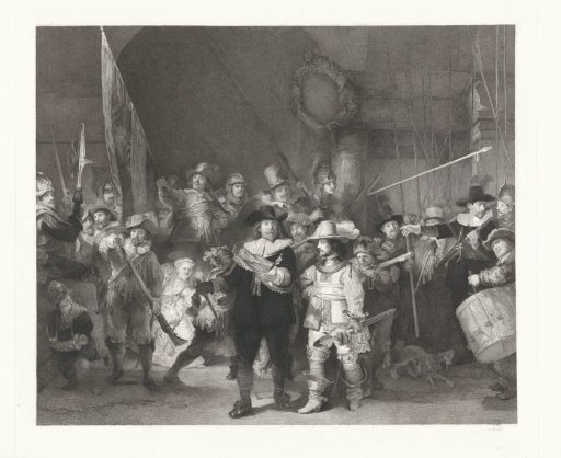 The Company of Captain Frans Banninck Cocq and Lieutenant Willem van Ruytenburch, known as 'The Night Watch'
