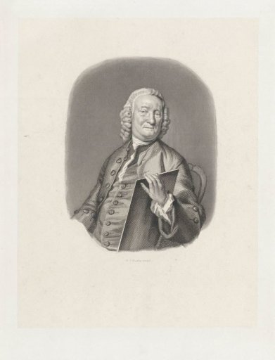 Portrait of Jacob Houbraken