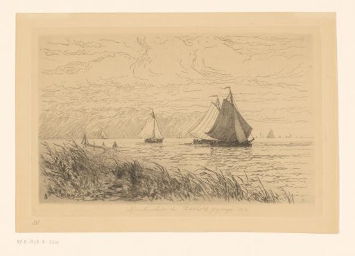 The Mouth of the Vecht and the Zuiderzee