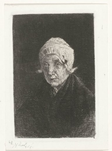 Old woman from Katwijk
