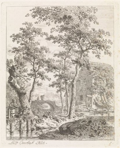 Farmhouse by the water