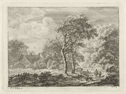 Landscape with Figures on a Road