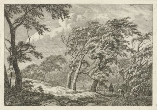 Landscape with Storm and Rain
