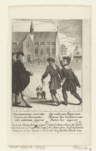 A Blind Man is Healed by the Host, 9