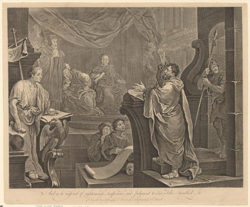 Apostle Paul Accused by Tertullus Before Felix