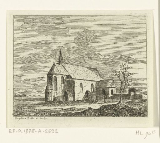 View of a chapel at Zellingen on the Main