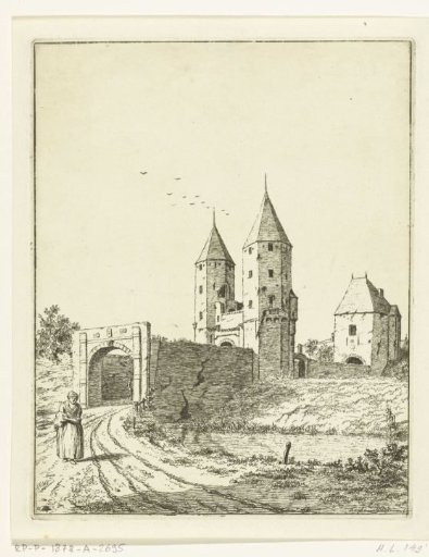 View of the Gruit Gate in Doetinchem
