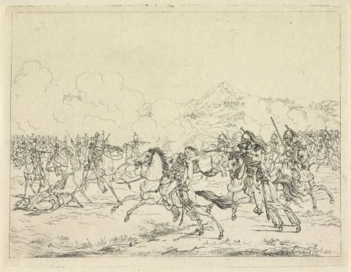 Death of Frederick William of Brunswick, 1815