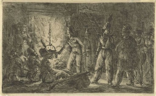 Soldiers by the Fire