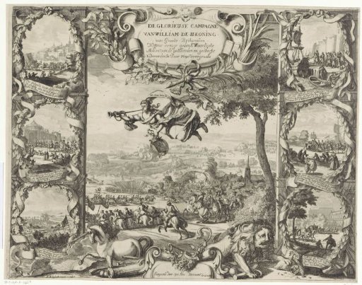 Victories of King William III in Ireland (Upper Half), 1690