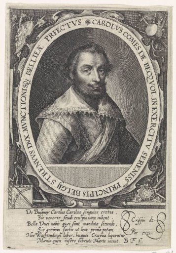 Portrait of Charles-Bonaventure de Longueval, Count of Bucquoy