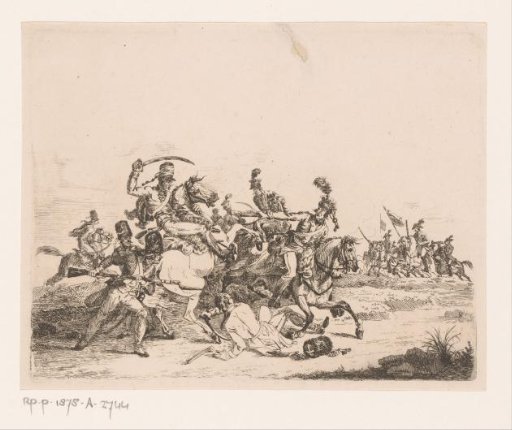 Cavalry and Infantry in Battle