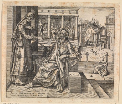 Sarah Asking Abraham to Send Away Hagar and Ishmael