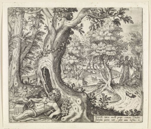 Hagar and Ishmael in the Desert