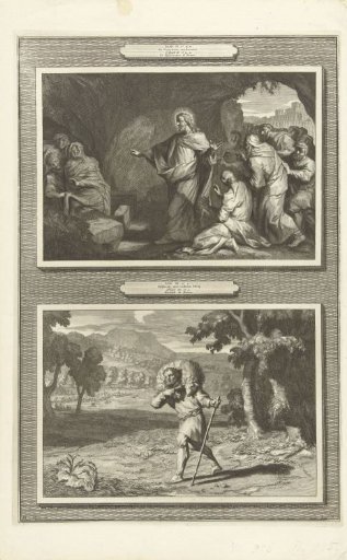 The Raising of Lazarus and the Parable of the Lost Sheep