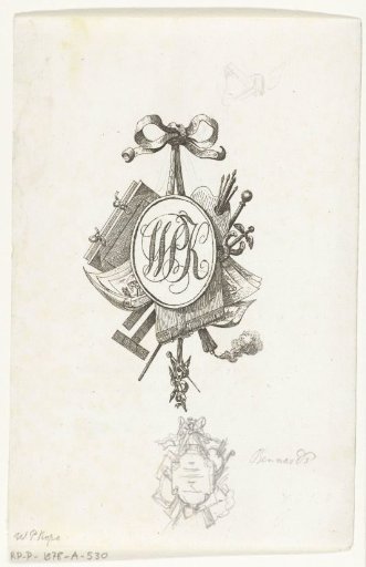 Title vignette with monogram W.P.K.