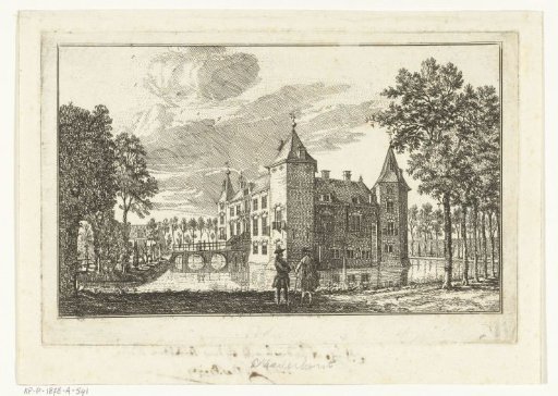 View of Kasteel Nederhorst in Nederhorst den Berg