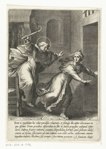 Thomas drives away the temptation
