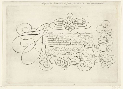 Calligraphy: 'Lenicus, my beloved son...'