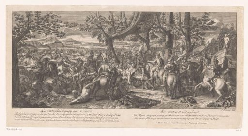 Vanquished King Porus before Alexander the Great