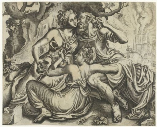 Lot and his daughters