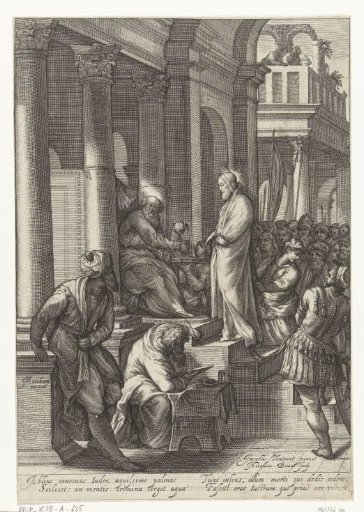 Christ before Pilate