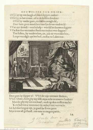 Jacob Complains to Laban that He Gave Him Leah Instead of Rachel as Wife