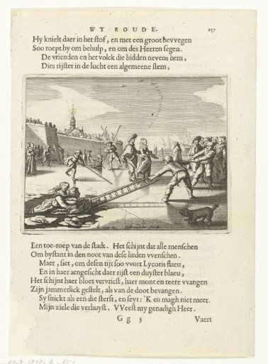 Elpenor rescues Lyconis from the ice