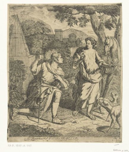 Pastoral scene with Granida and Daifilo