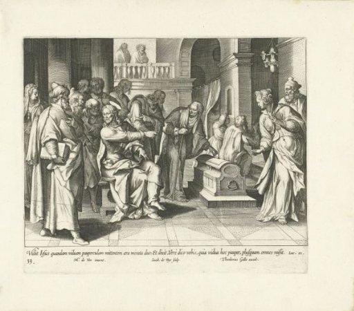 Liberality of the Poor Widow