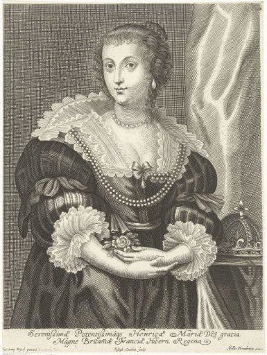 Portrait of Henrietta Maria, Wife of Charles I of England