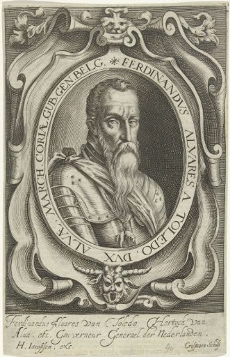 Portrait of Ferdinand Alvarez de Toledo, Duke of Alba