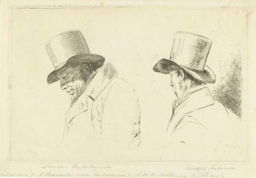 Portraits of Abraham Uytenbogaart and Hendrik Stokvisch