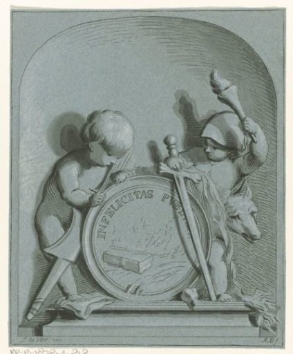 Allegory with two putti