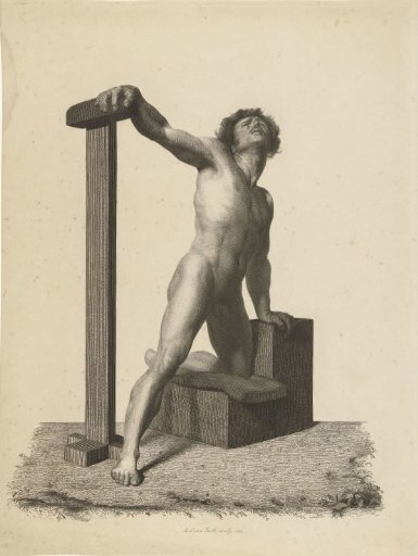 Study of a male nude