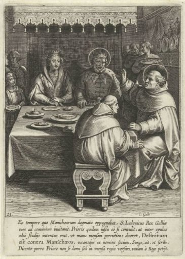 Thomas at the court of King Louis of France