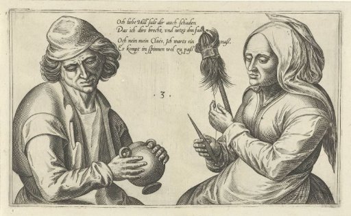 Spinning Woman with her Husband