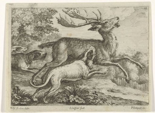 Hunting of a stag