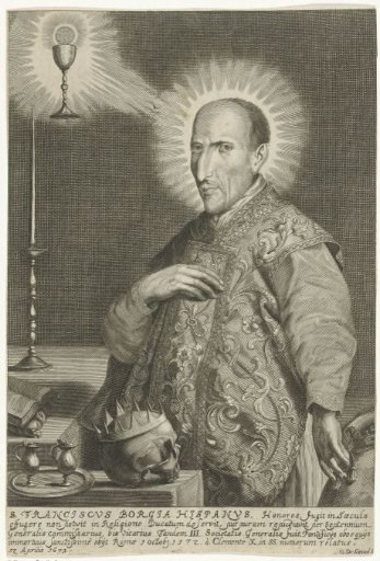 Portrait of Saint Francis Borgia