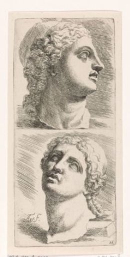 Two heads of Niobe