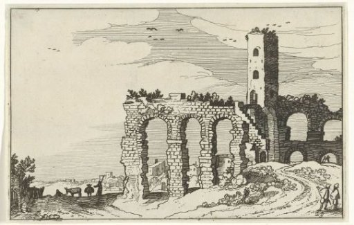 Ruin of an aqueduct